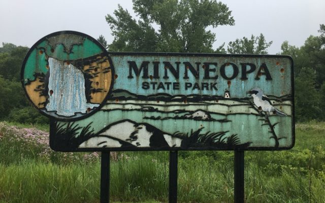 Bison Range Rd at Minneopa State Park closed