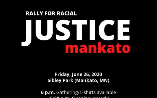 Rally for Racial Justice planned for Mankato tomorrow