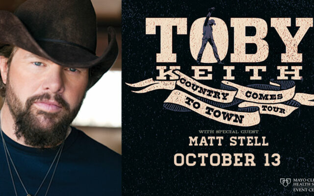 Toby Keith coming to Mankato