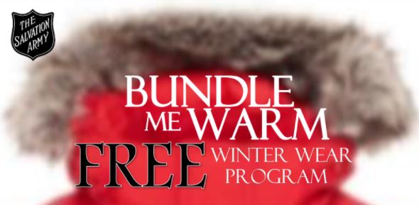 Salvation Army’s Bundle Me Warm Program this week