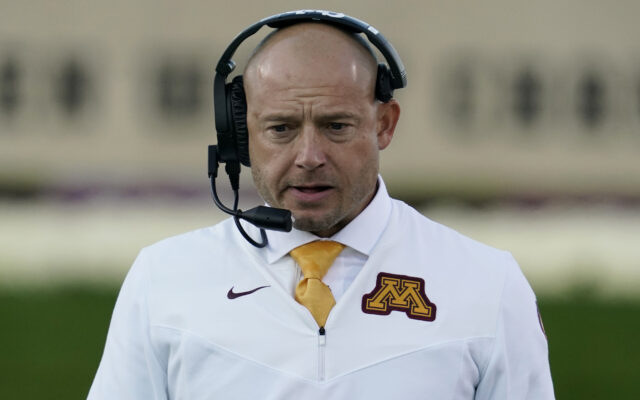 1st-place Minnesota gives coach PJ Fleck new 7-year contract