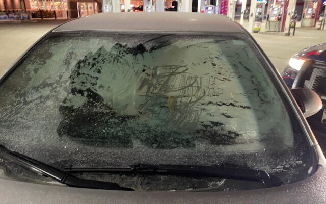 Driver failed to clean off frosty windshield before striking North Mankato squad