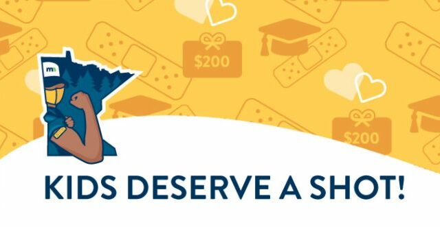 $200 gift card regsitration open for ‘Kids Deserve a Shot’ incentive program