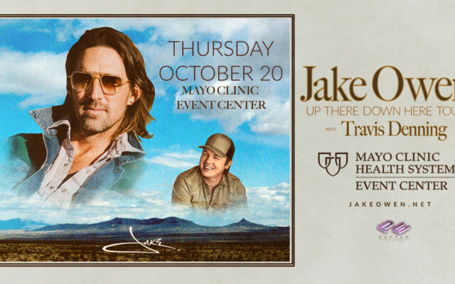 Country singer-songwriter Jake Owen coming to Mankato this fall