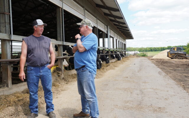 Governor Walz visits Le Sueur County dairy farm