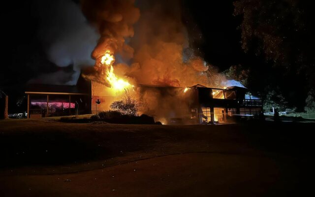 St. James Golf Course Clubhouse destroyed by fire