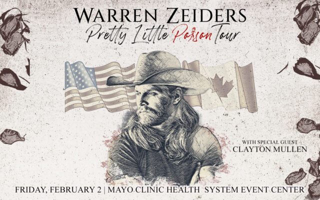 Warren Zeiders bringing ‘Pretty Little Poison’ tour to Mankato